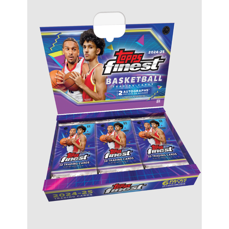 2024-25 Topps Finest Basketball - Hobby Box - PokeBox USA