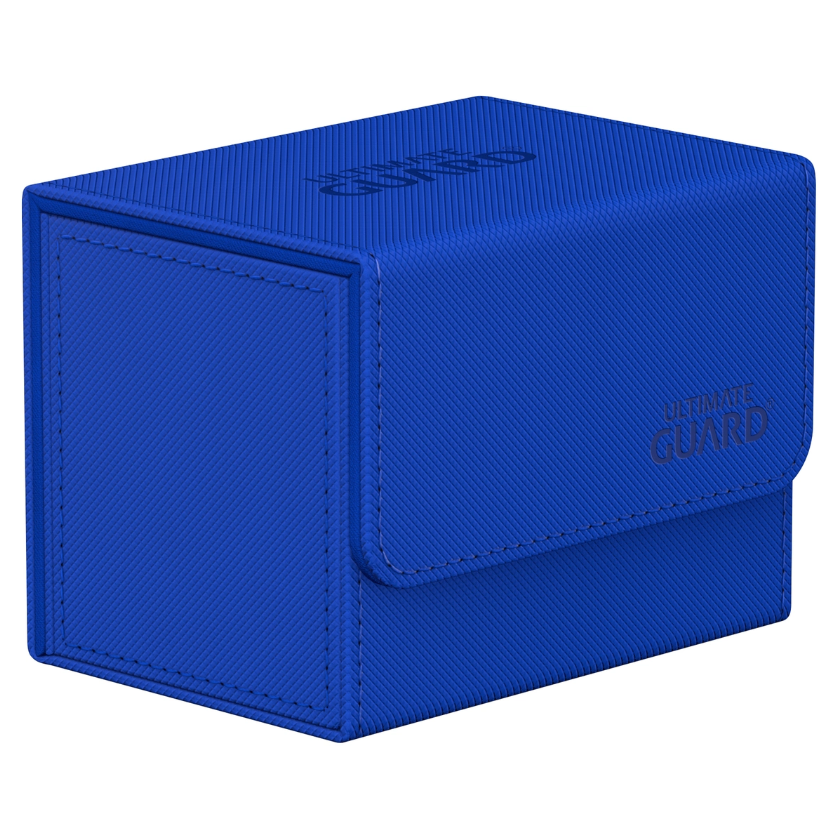 Ultimate Guard Sidewinder Deck Case 80+ Xenoskin Standard Size Monocolor Blue Deck Box