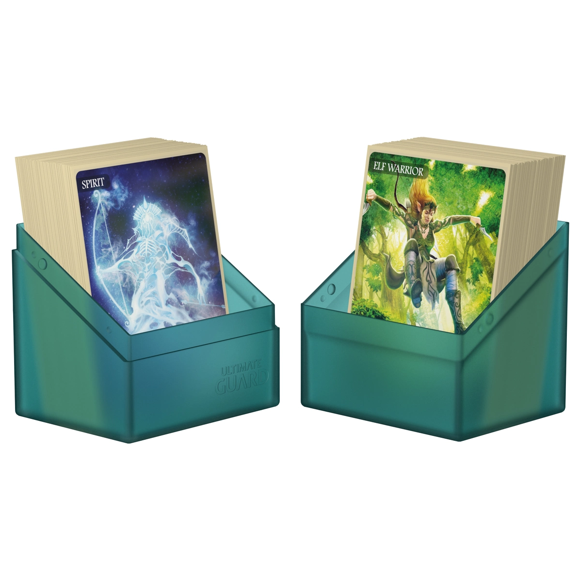 Ultimate Guard Boulder Deck Case 80+ Standard Size Malachite Deck Box