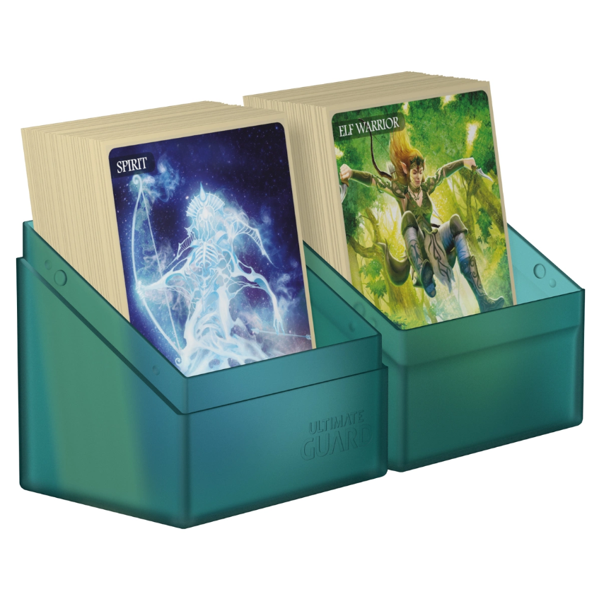 Ultimate Guard Boulder Deck Case 80+ Standard Size Malachite Deck Box