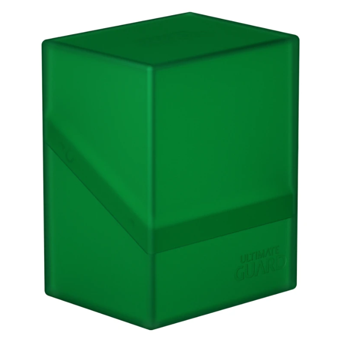 Ultimate Guard Boulder Deck Case 80+ Standard Size Emerald Deck Box