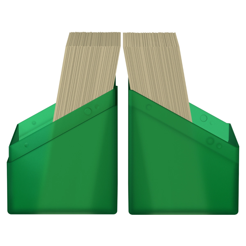 Ultimate Guard Boulder Deck Case 80+ Standard Size Emerald Deck Box