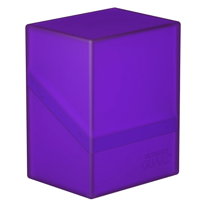 Ultimate Guard Boulder Deck Case 80+ Standard Size Amethyst Deck Box