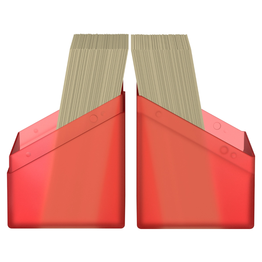 Ultimate Guard Boulder Deck Case 80+ Standard Size Ruby Deck Box
