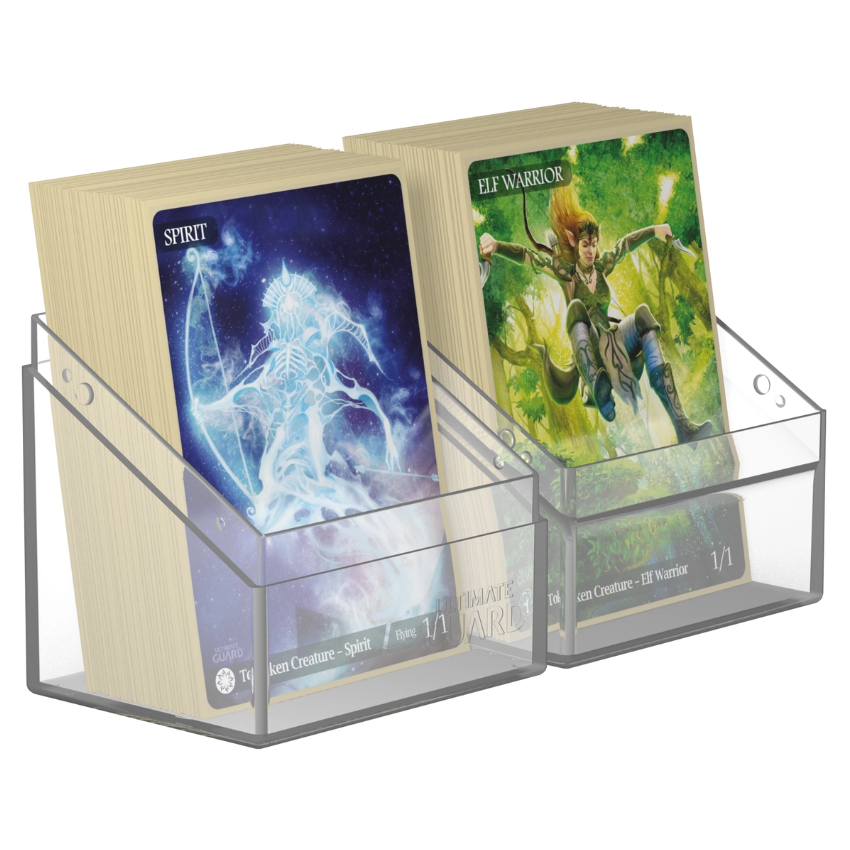 Ultimate Guard Boulder Deck Case 80+ Standard Size Clear Deck Box