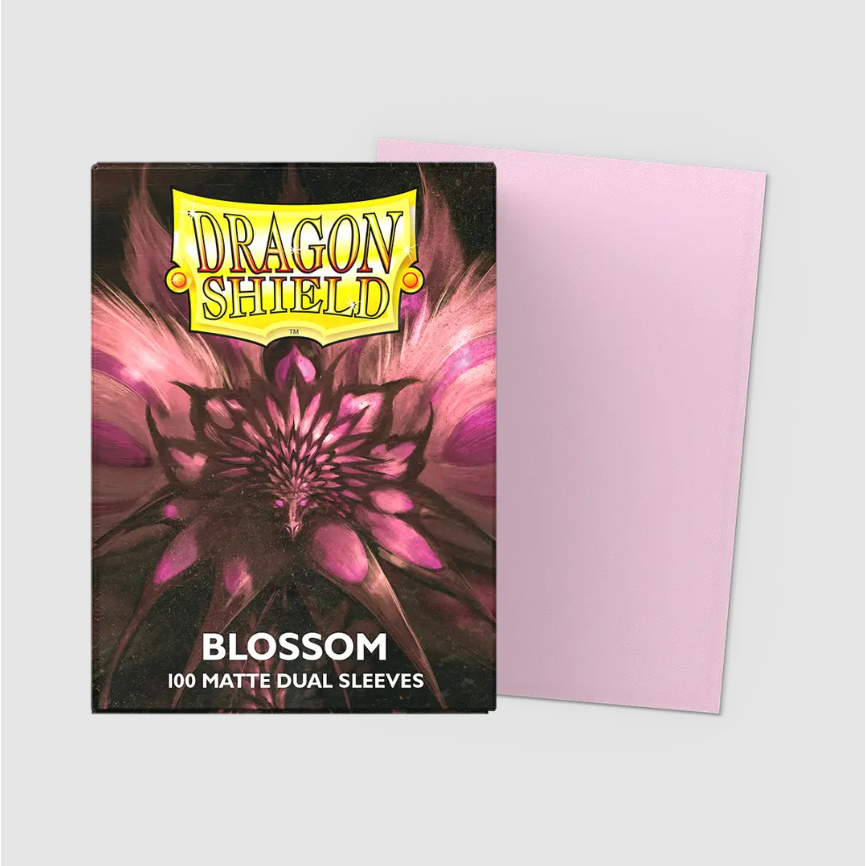 Dragon Shield - Standard 'Blossom' DUAL Matte Sleeves 100 pack - PokeBox USA