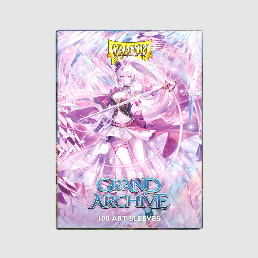 Dragon Shield - Grand Archive - 'Merlin, Veritor' Dual Matte Textured Back Art Sleeves (BOX OF 100) - PokeBox USA
