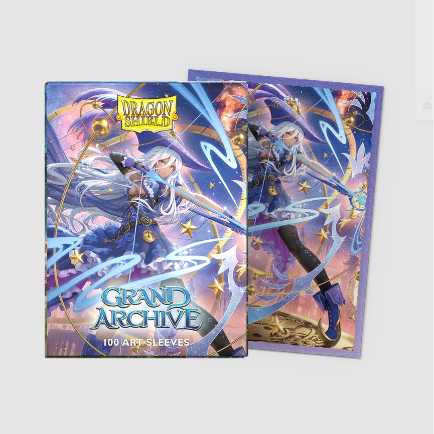 Dragon Shield - Grand Archive - 'Diana, Moonpiercer' Dual Matte Textured Back Art Sleeves (BOX OF 100) - PokeBox USA