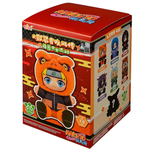 EAKI - Naruto Shippuden: Beast Party Series Series 2 Plush Blind Box - PokeBox USA