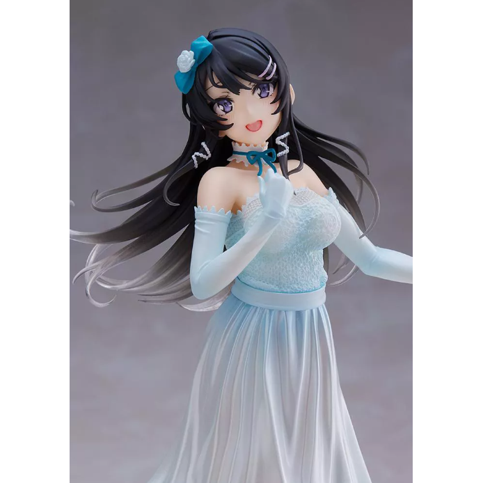 Taito: Rascal Does Not Dream of Bunny Girl Senpai - Mai Sakurajima (Party Dress) Coreful Figure - PokeBox USA