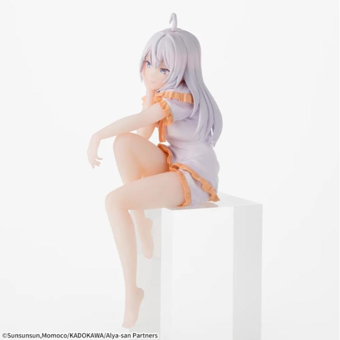 Sega: Alya Sometimes Hides Her Feelings in Russian Alya (Pajamas Ver.) Premium Perching Figure - PokeBox USA