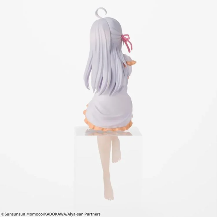 Sega: Alya Sometimes Hides Her Feelings in Russian Alya (Pajamas Ver.) Premium Perching Figure - PokeBox USA