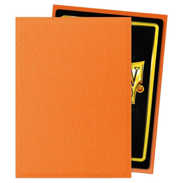 Dragon Shield - Standard 'Amber' Matte Sleeves 100 pack - PokeBox USA