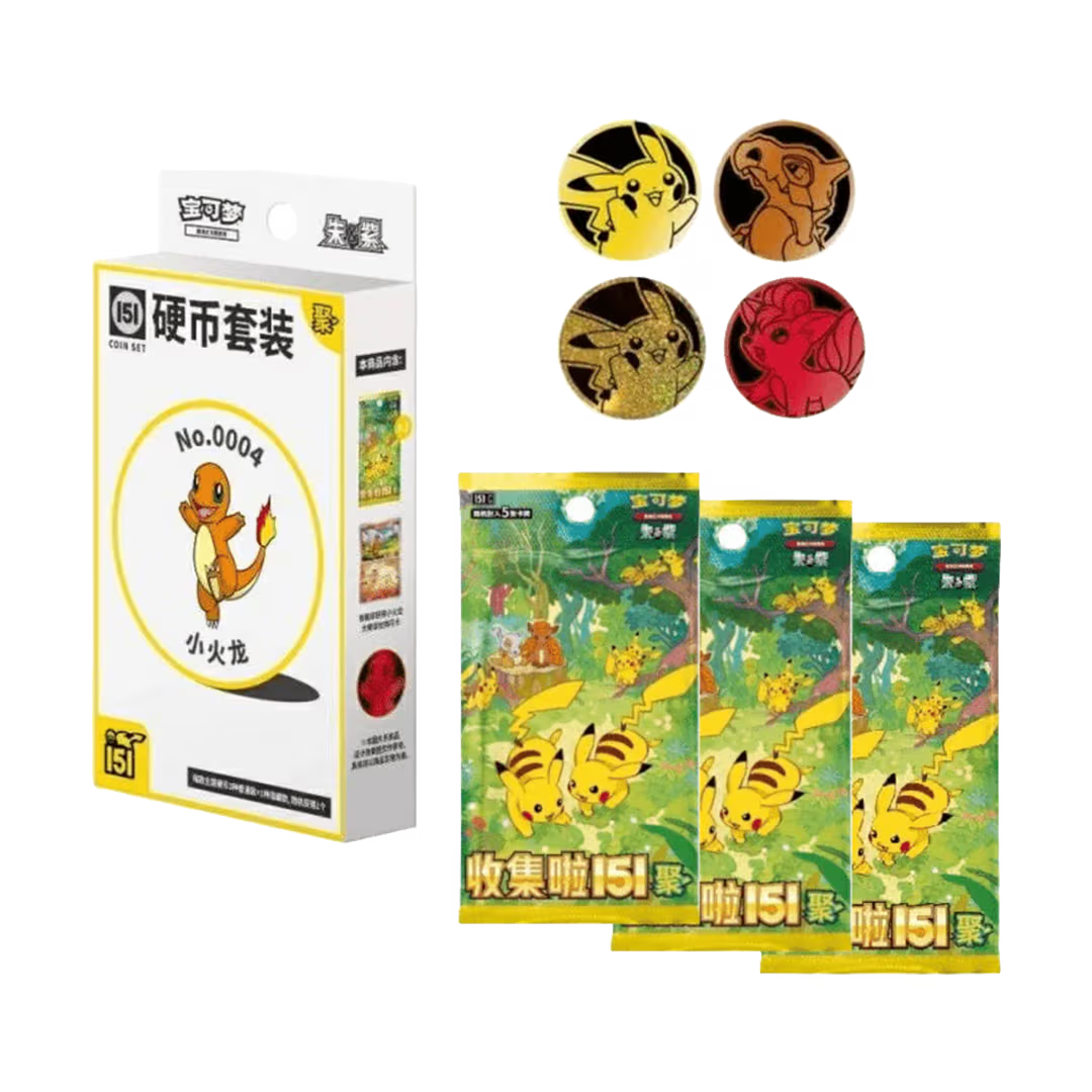 chinese 151 pokemon cards TCG: Collect Gathering Pokemon Coin Set (S-Chinese) Variant:Children of Fate S12b Featuring Simplified Chinese language Amazon Japan Booster boxes