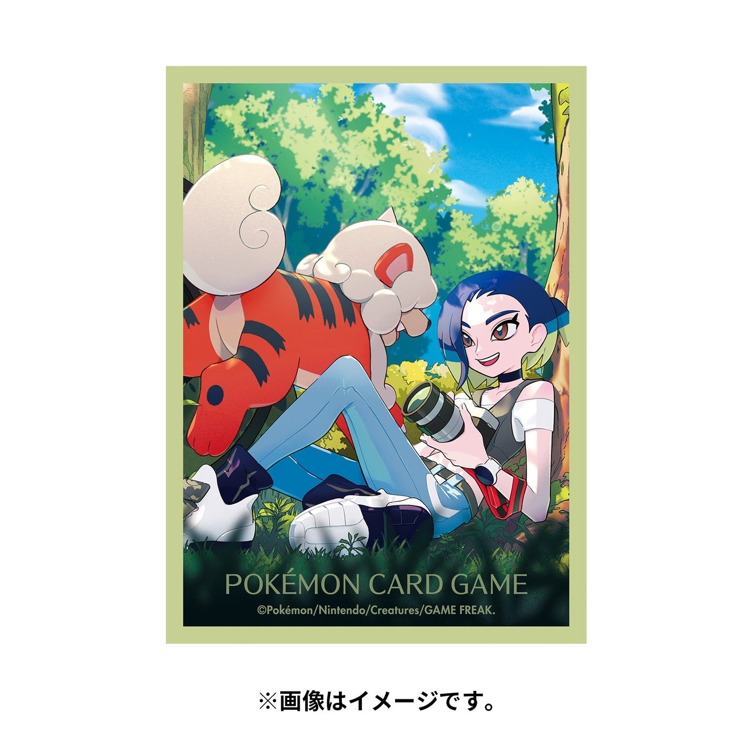 Pokemon Card Game Tcg Deck Sleeves Growlithe & Perrin