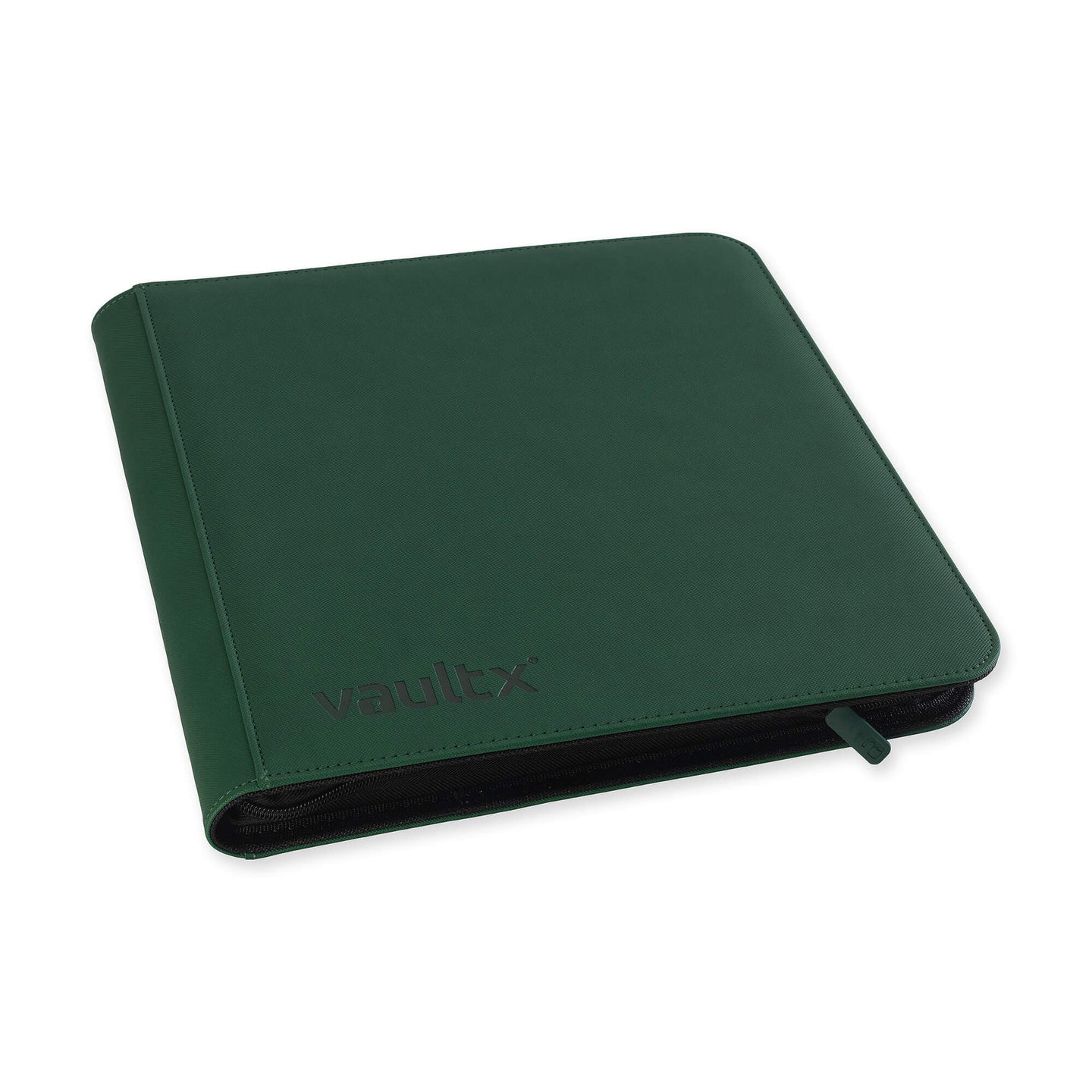 Vaultx - 12-Pocket Exo-Tec® Zip Binder - Forest Green - PokeBox USA