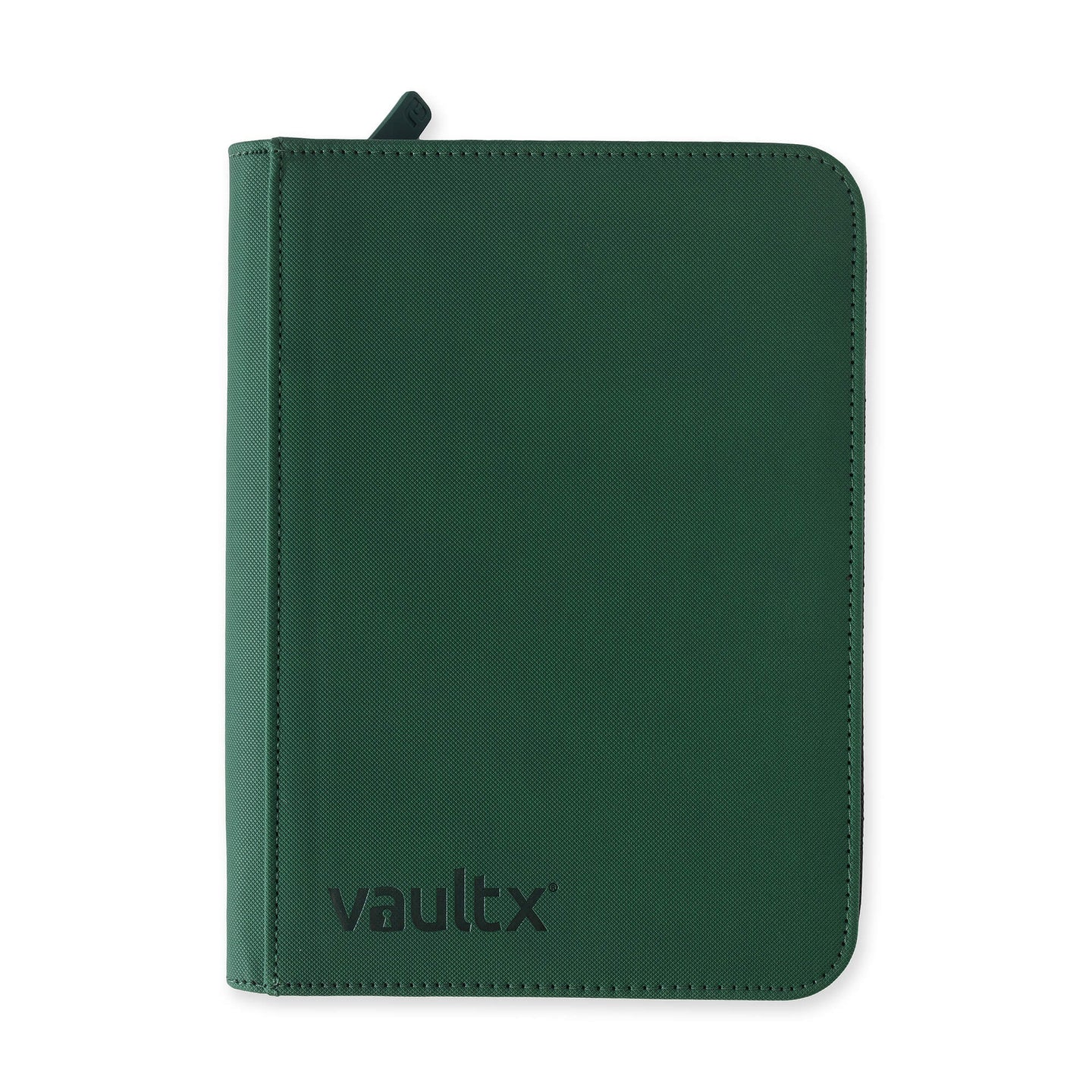 Vaultx - 4-Pocket Exo-Tec® Zip Binder - Forest Green - PokeBox USA
