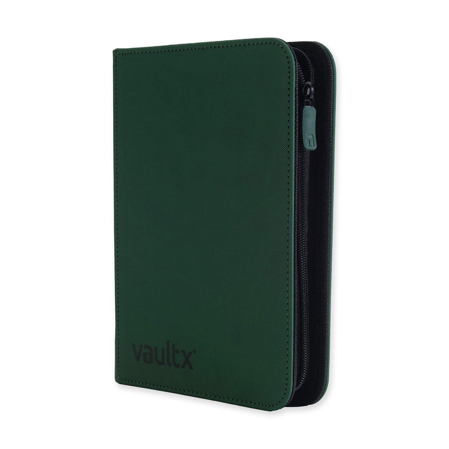 Vaultx - 4-Pocket Exo-Tec® Zip Binder - Forest Green - PokeBox USA