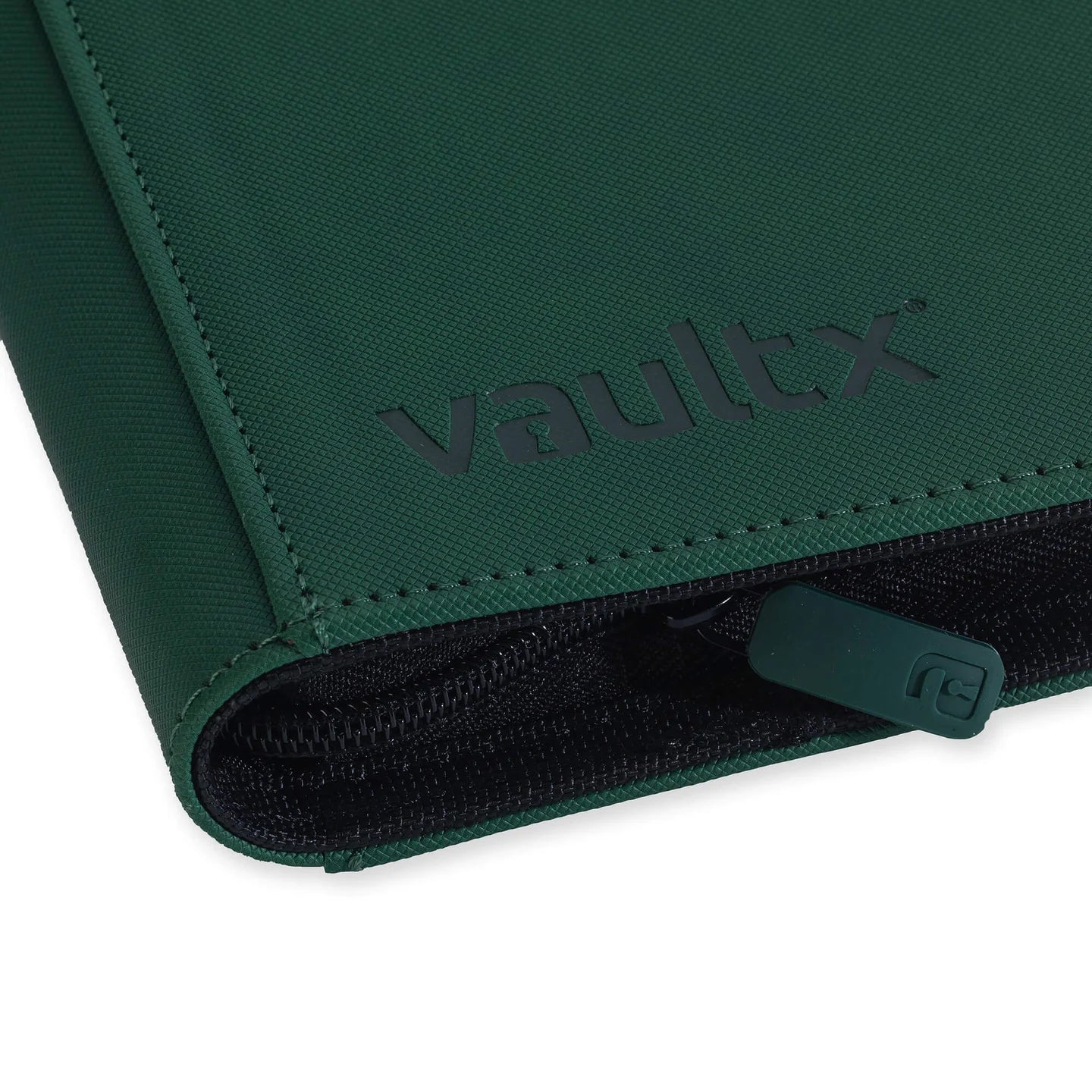 Vaultx - 4-Pocket Exo-Tec® Zip Binder - Forest Green - PokeBox USA
