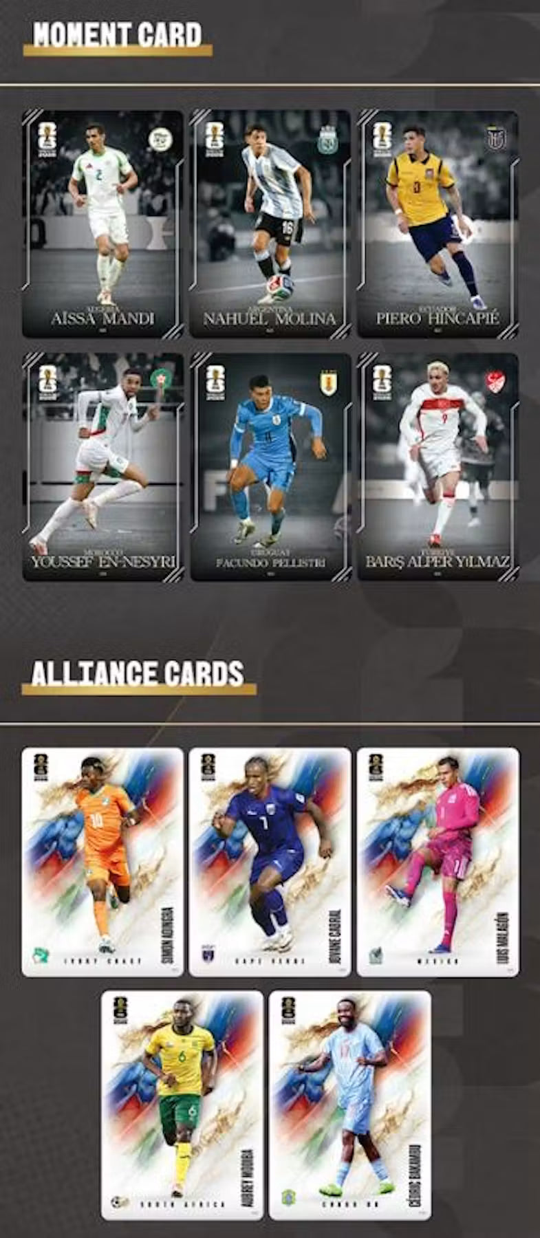 2026 Panini World Cup 2026 Official Football Trading Cards