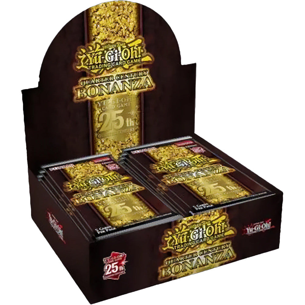 YU-GI-OH! TCG Quarter Century Bonanza Booster Box - PokeBox USA