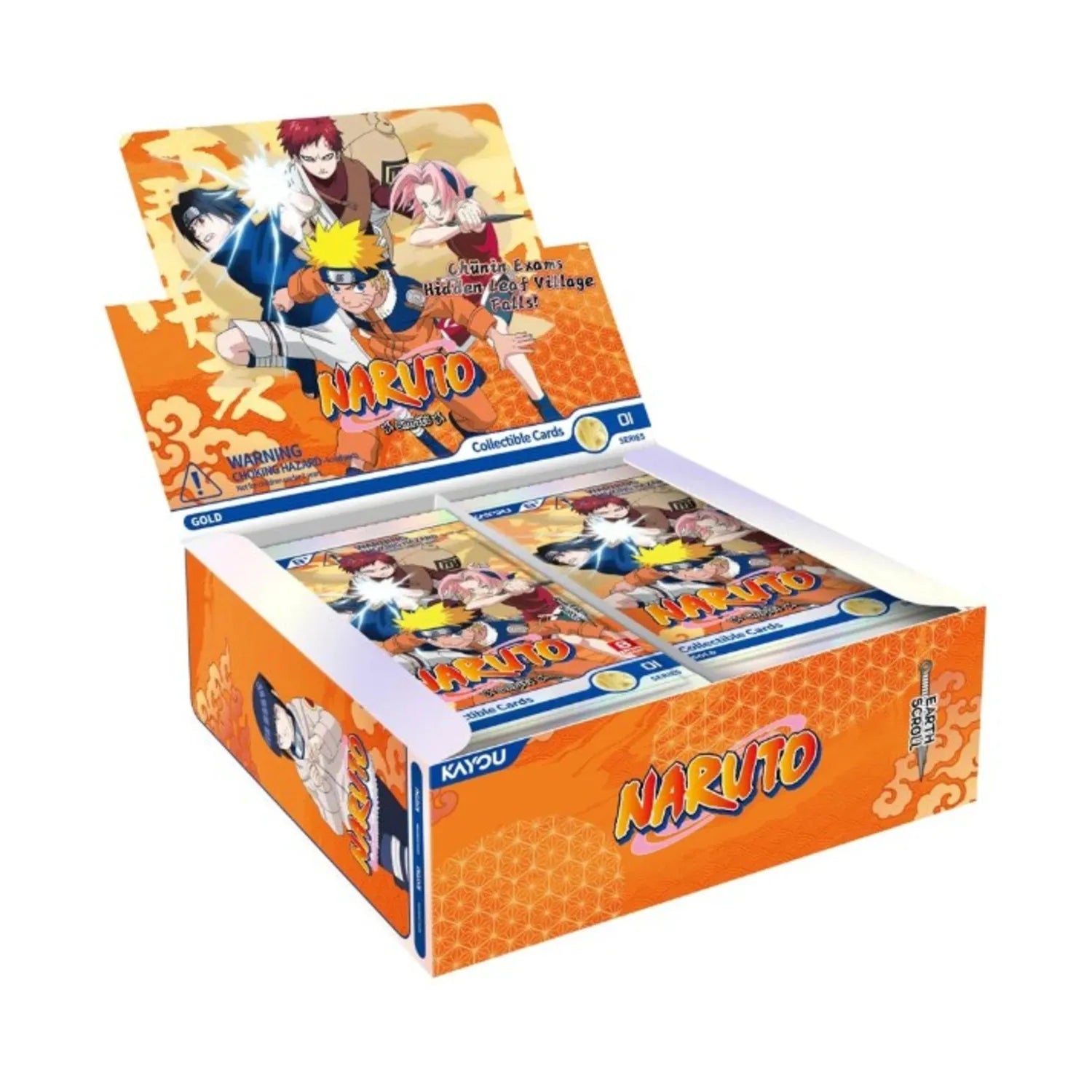 Naruto: Smriti - Earth Scroll Booster Display 01 (NA Version) - PokeBox USA