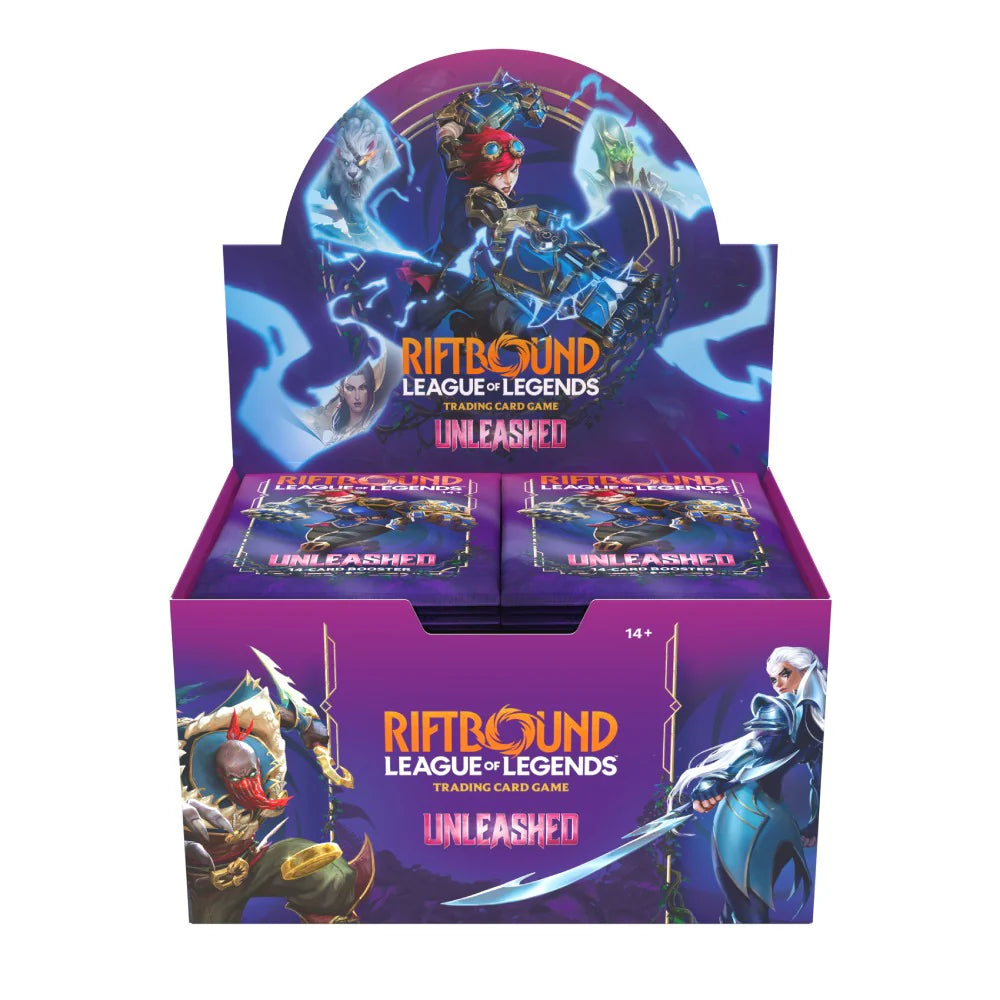 Riftbound: League of Legends TCG – Unleashed – Booster Box - PokeBox USA
