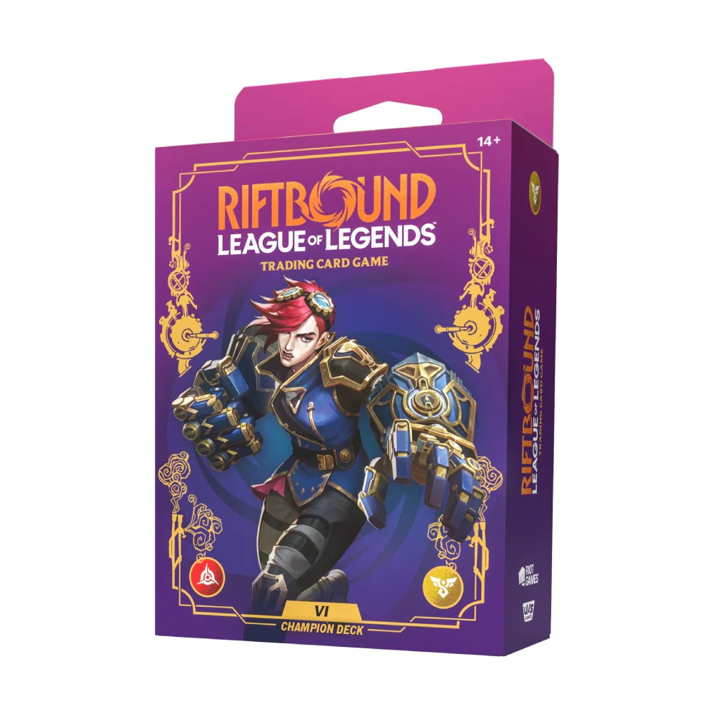 Riftbound: League of Legends TCG – Champion Deck – Origins: Vi - PokeBox USA