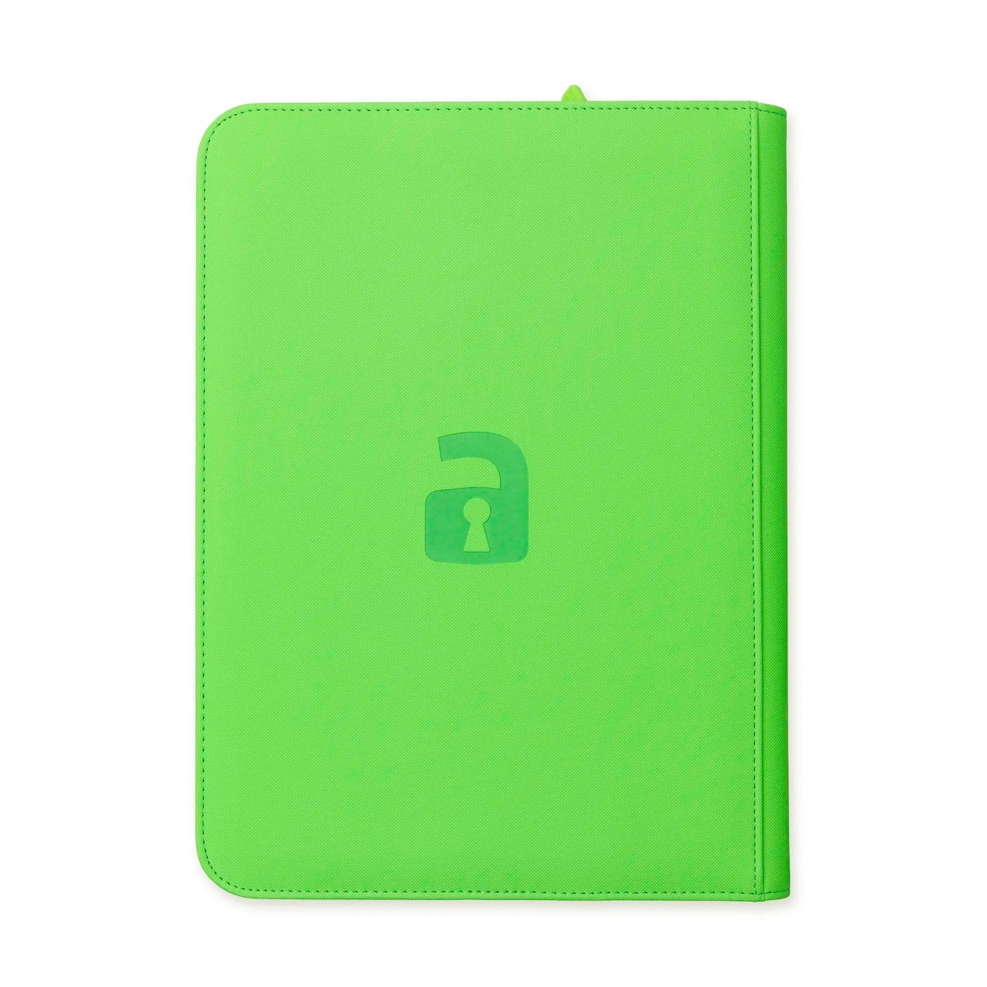 Vaultx - 9-Pocket Exo-Tec® Zip Binder - Special Edition Neon Green - PokeBox USA