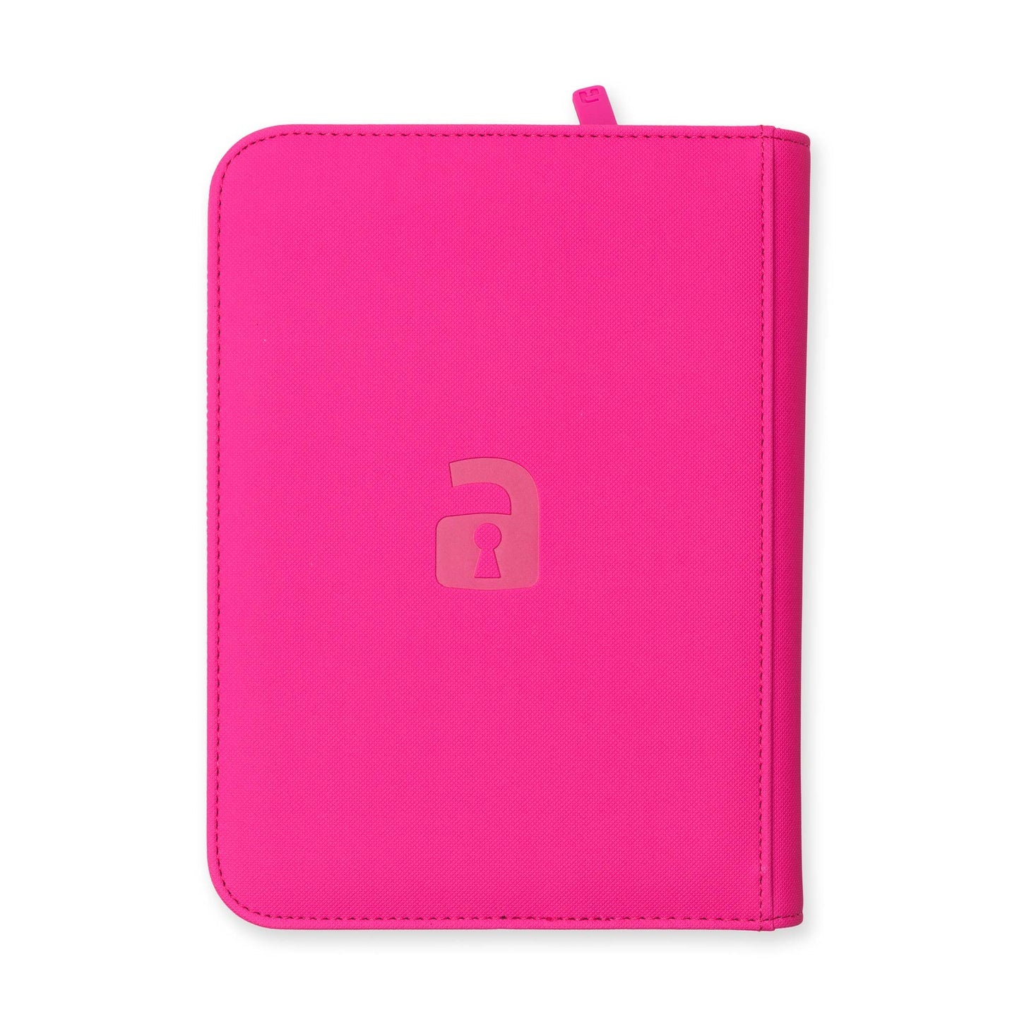 Vaultx - 9-Pocket Exo-Tec® Zip Binder - Special Edition Neon Pink - PokeBox USA