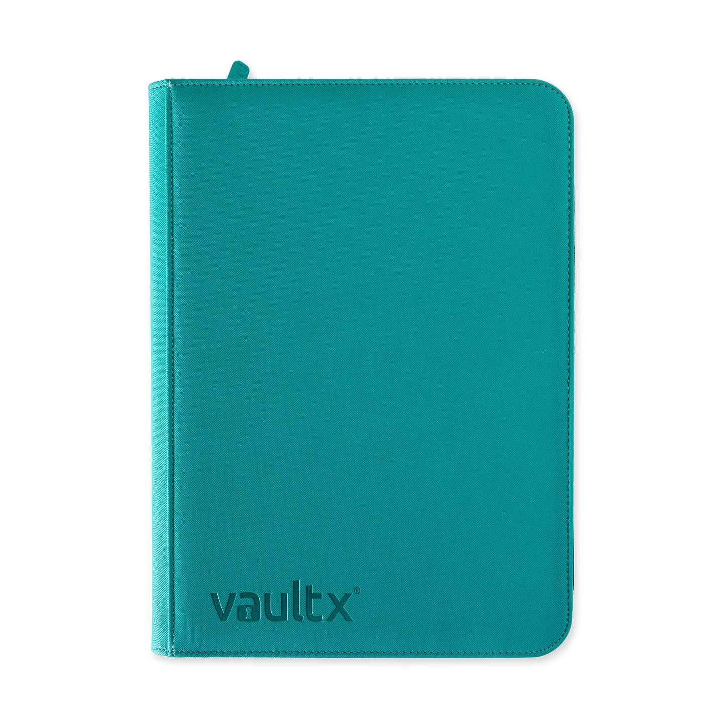Vaultx - 9-Pocket Exo-Tec® Zip Binder - Ocean Blue - PokeBox USA
