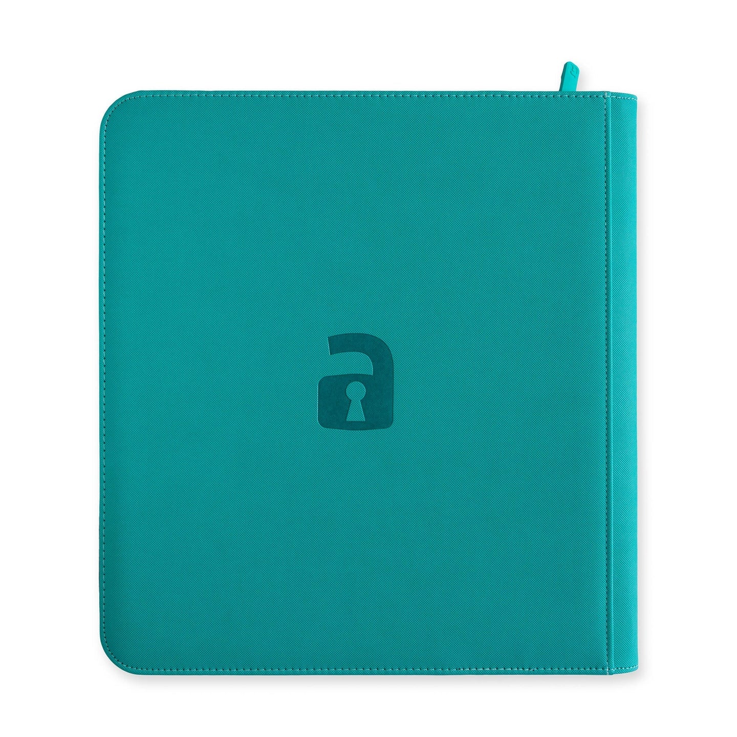 Vaultx - 12-Pocket Exo-Tec® Zip Binder - Ocean Blue - PokeBox USA