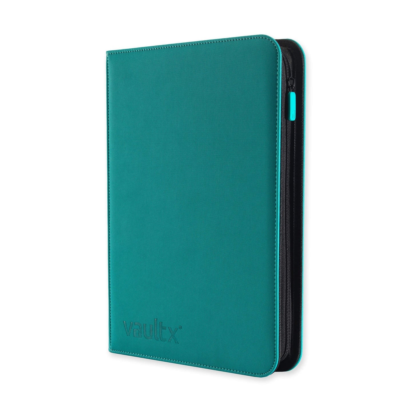 Vaultx - 9-Pocket Exo-Tec® Zip Binder - Ocean Blue - PokeBox USA