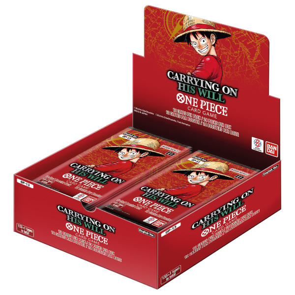 kings court booster box One Piece Card Game: Carrying On His Will OP-13 Booster Box