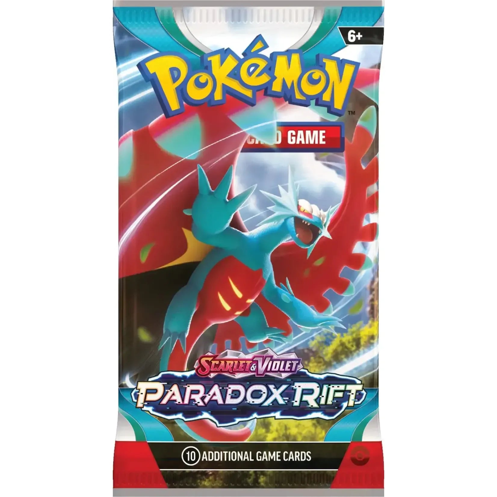 POKMON TCG Scarlet & Violet 4: Paradox Rift Booster Pack POKMON TCG Scarlet & Violet 4: Paradox Rift Booster Pack