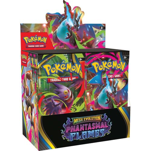 Pokemon TCG: Mega Evolution ME02 - Phantasmal Flames Booster Box