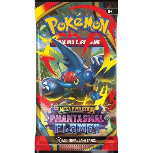 POKÉMON TCG Mega Evolution: Phantasmal Flames ME02 Booster Pack - PokeBox USA