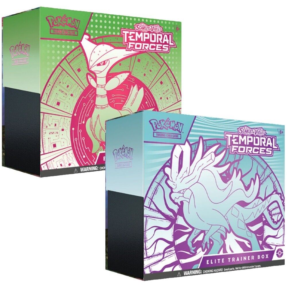 temporal forces japanese booster box POKÉMON TCG Scarlet & Violet: Temporal Forces Elite Trainer Box (ETB)