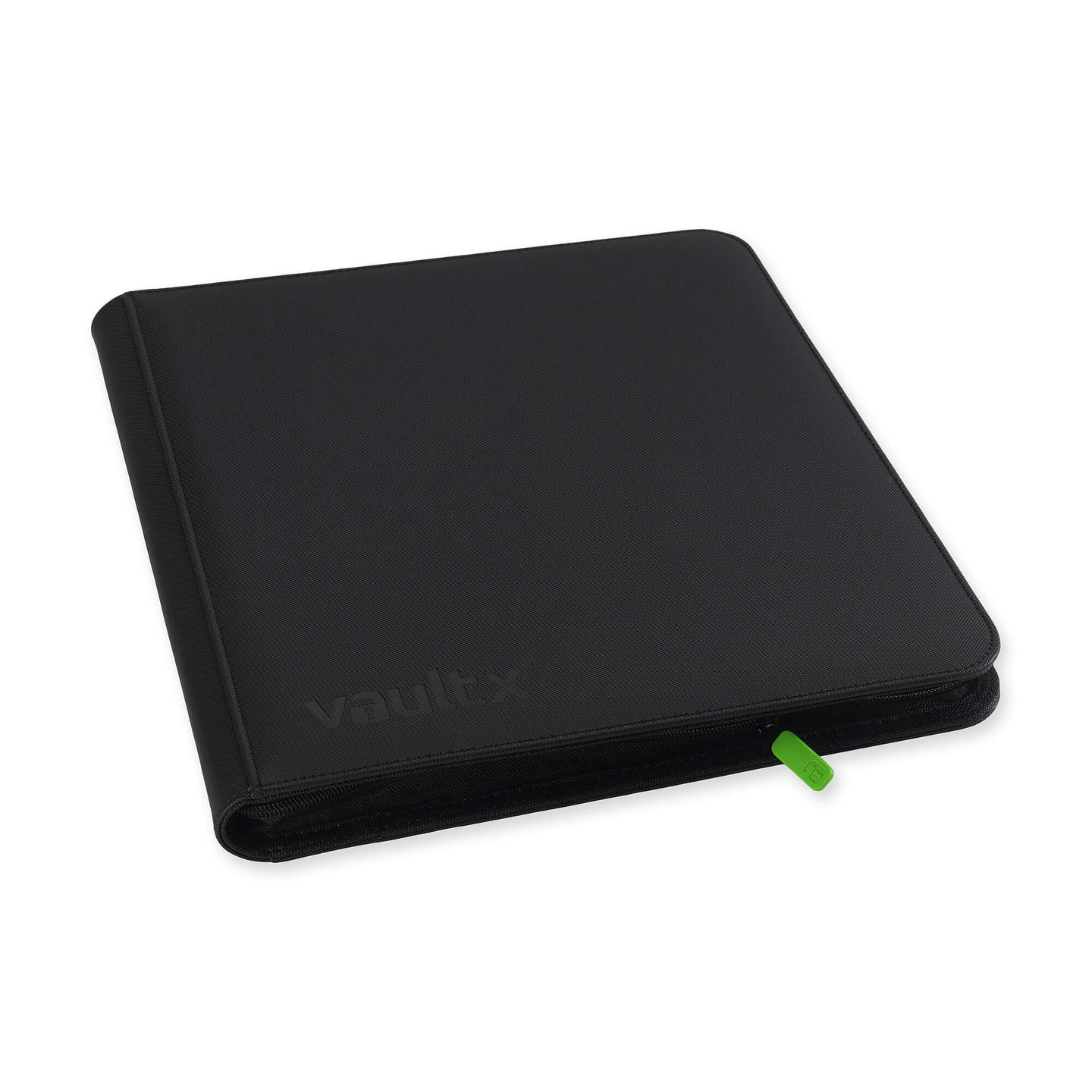 Vaultx - 12-Pocket Exo-Tec® Zip Binder XL - Signature Black - PokeBox USA