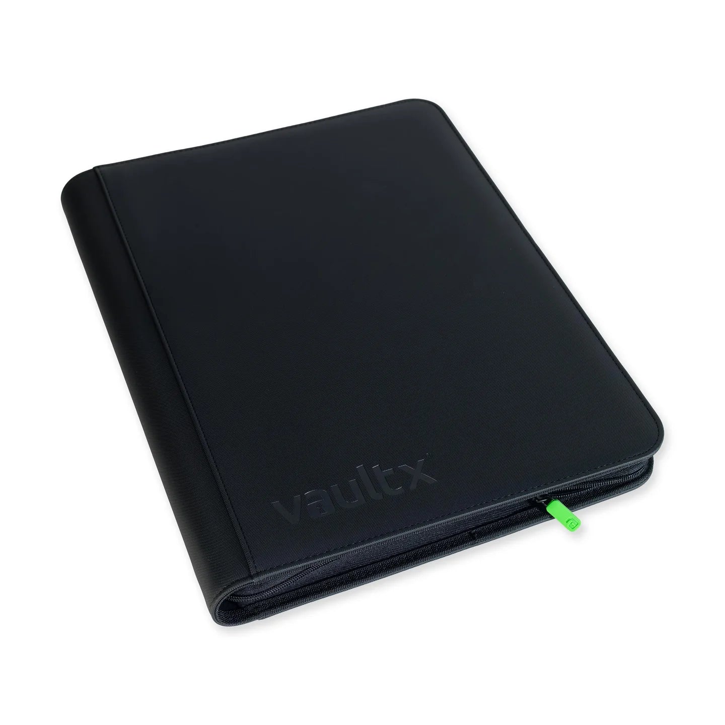 Vaultx - 16-Pocket Exo-Tec® Zip Binder XXL - Signature Black