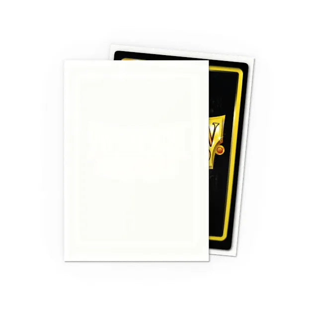 Dragon Shield - Standard 'White' Matte Sleeves 100 pack - PokeBox USA