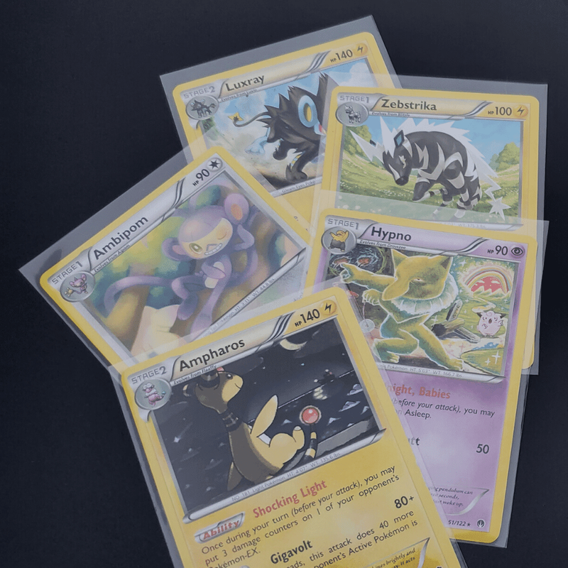 Cardboard Gold: 100pk Soft Card Sleeves (Penny Sleeves)