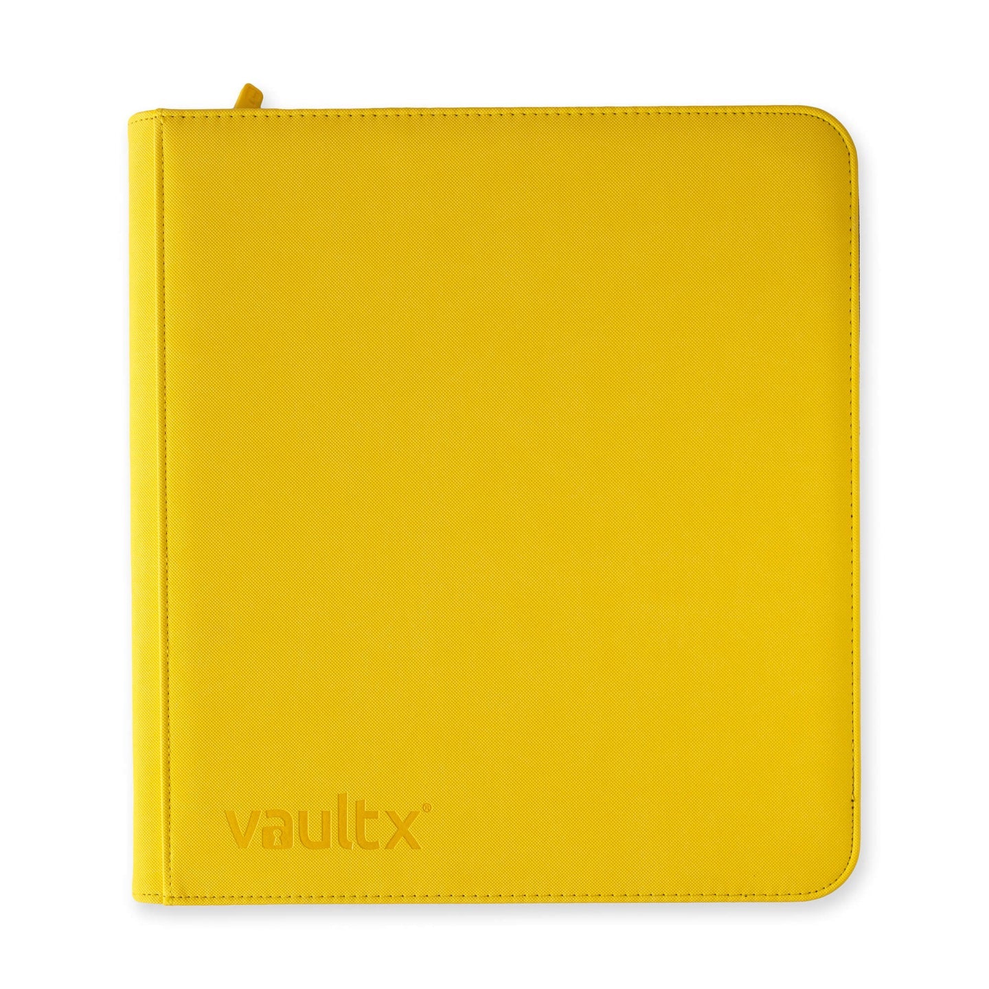 Vaultx - 12-Pocket Exo-Tec® Zip Binder - Sunrise Yellow - PokeBox USA