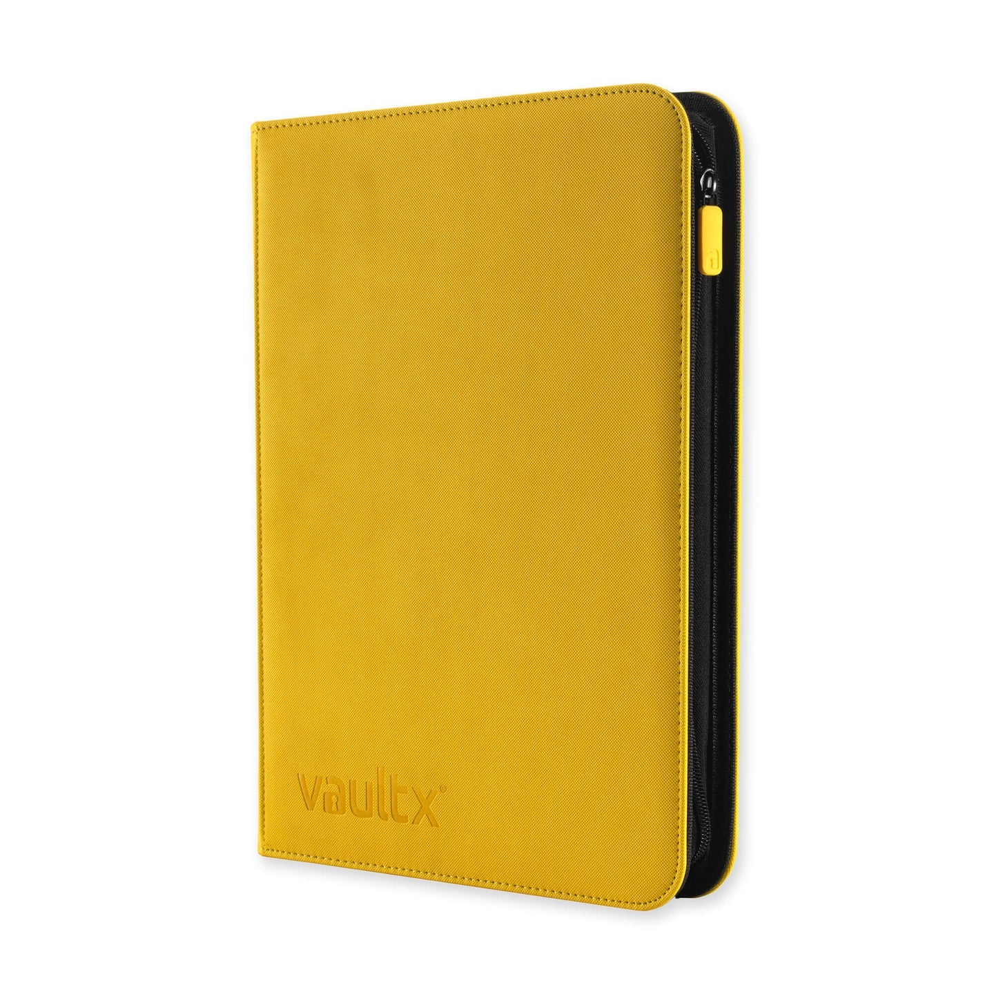 Vaultx - 9-Pocket Exo-Tec® Zip Binder - Sunrise Yellow - PokeBox USA