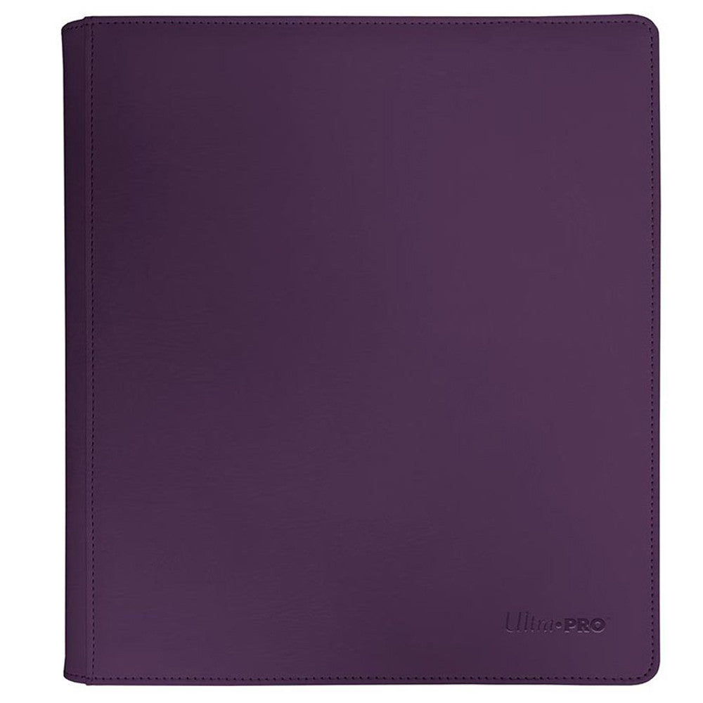 ULTRA PRO BINDER - Vivid Zip PRO-Binder - 12PKT- Midnight Plum - PokeBox USA