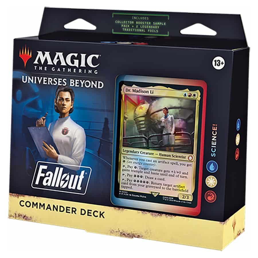 Magic The Gathering | Universes Beyond: FALLOUT Commander Decks - PokeBox USA