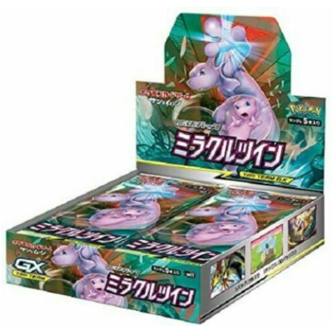 Miracle Twin Booster Box SM11 - Japanese Pokemon TCG Miracle Twin Booster Box SM11 - Japanese Pokemon TCG