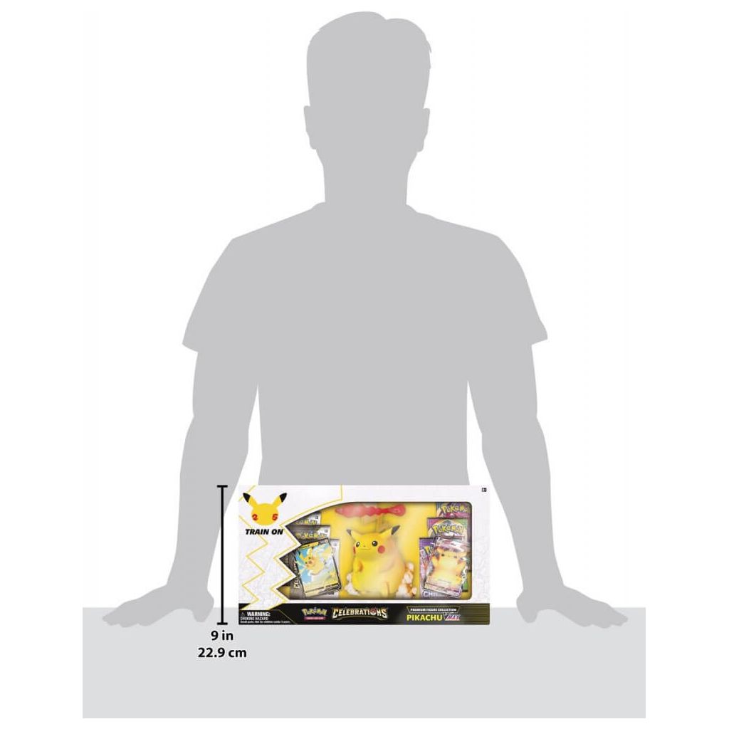 PRE-ORDER - POKÉMON TCG Celebrations - Pikachu Vmax Premium Figure Collection - PokéBox Australia