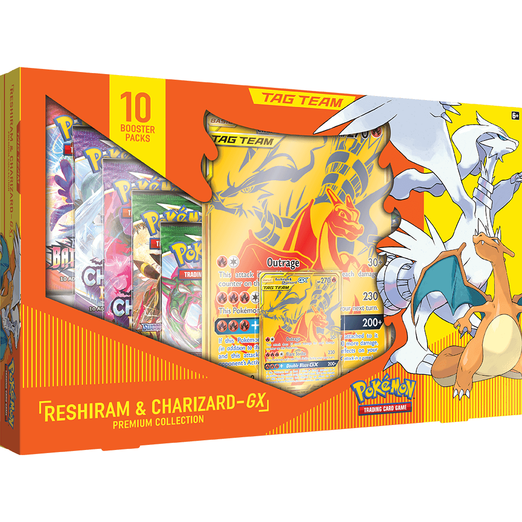 POKÉMON TCG - Charizard Reshriam GX Premium Collection - PokéBox Australia