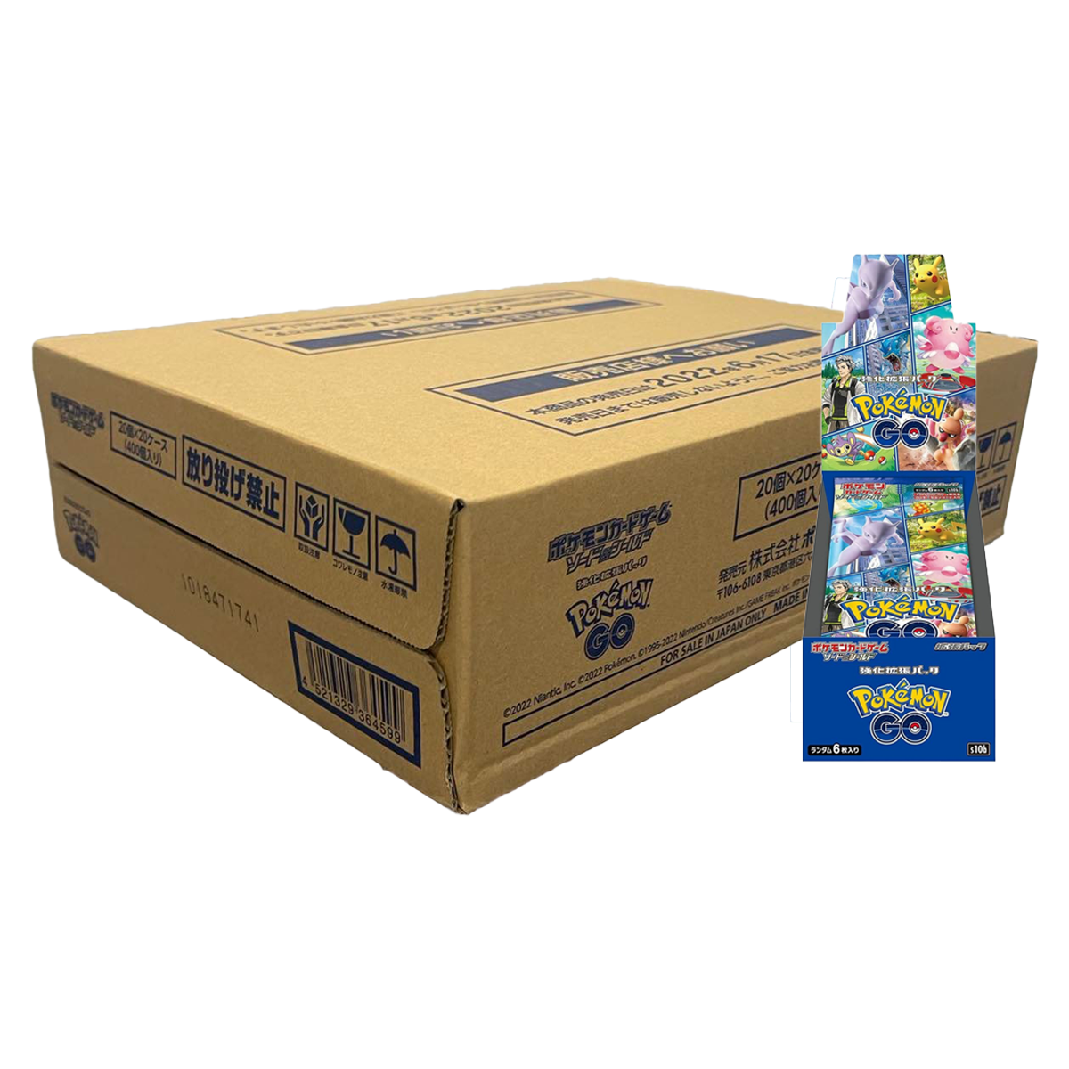 Pokemon GO s10b 20x Booster Box Sealed Case - Japanese Pokemon TCG Pokemon GO s10b 20x Booster Box Sealed Case - Japanese Pokemon TCG